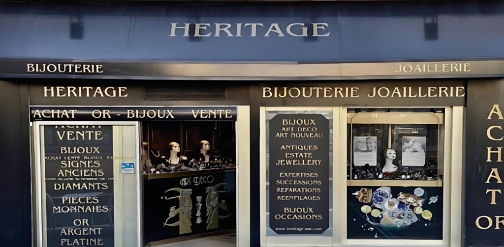 Boutique bijouterie Nice Heritage